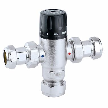 12521122 Směšovací ventil CALEFFI Průměr: 22mm | 30-65°C