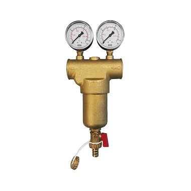 PINTOSSI Filtr samočistící s manometry 1 1/2"