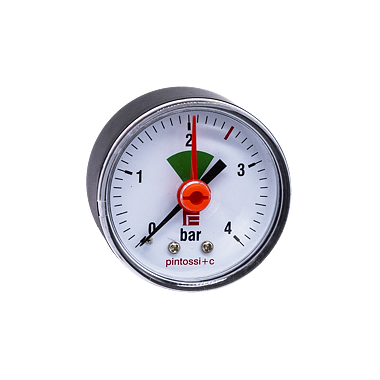 PINTOSSI Manometr se zadním připojením 1/4" 10BAR Ø50