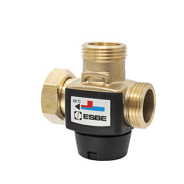 ESBE rotační matice a vnější závit VTC318 - RN 1", G 1" - 51002900