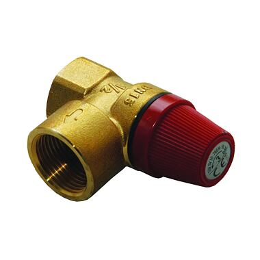 6532043 - ventil pojistný 1/2"-3/4" 3bar CALEFFI