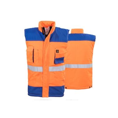 PROCERA vesta pracovní zateplená - oranžová