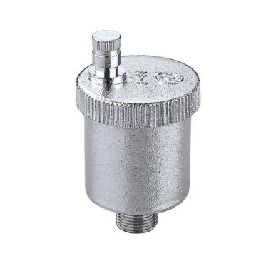 MINICAL - Automatický odvzdušňovací ventil pochromovaný. 3/8" M 502031