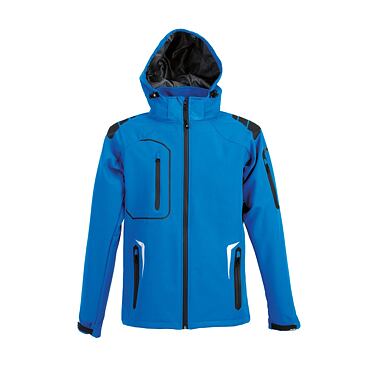 992653 ARTIC bunda softshellová modrá