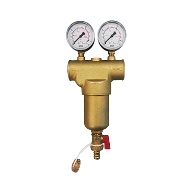 PINTOSSI Filtr samočistící s manometry 3/4" FF
