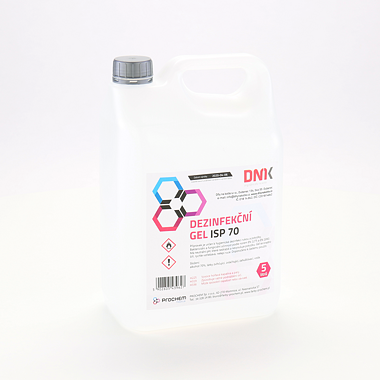 DNK gel dezinfekční ISP70 - 5l