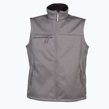 991203 ASPEN vesta softshellová šedá