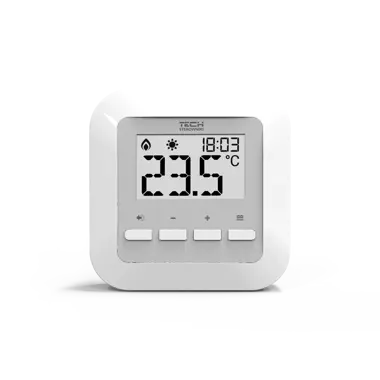 EU-295 v3 Drátový dvoupolohový pokojový termostat WG.11.0151