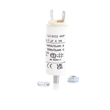 KEMET kondenzátor pro motory pracovní; 3uF; 420VAC; Ø25x56,5mm