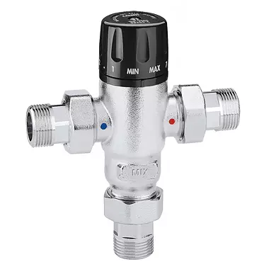 Nastavitelný termostatický směšovací ventil CALEFFI 3/4" 30÷65°C