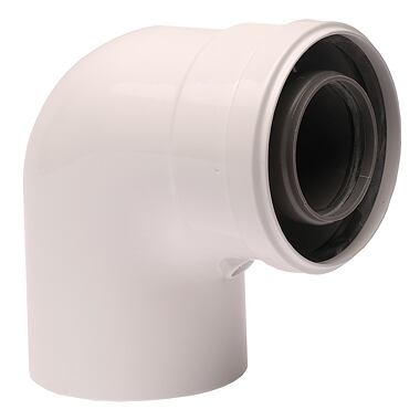 WBCUR61090 Koleno souosé DN 60/100 - 93° 