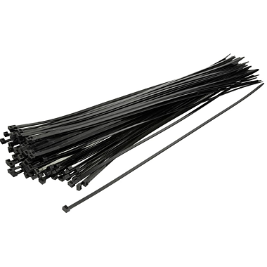 Páska stahovací černá 2,5 x 140 mm - 100ks