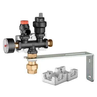 305503 - CALEFFI pojistná sestava s připojením pro expanzní nádobu 3 bar 305503