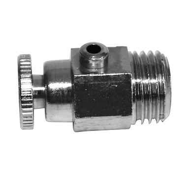 Odvzdušňovací ventil KRAMMER - 1/4" ruční stříbrný