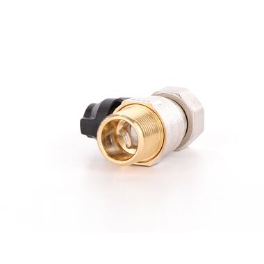 PINTOSSI kohout kulový - 3/4" - černý