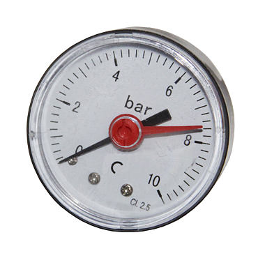 Manometr zadní 50mm 0-10bar 1/4"