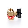 CALEFFI kohout kulový 1/2" s klapkou