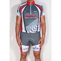 999151 Cyklistický dres a kalhoty šedý