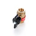CALEFFI kohout kulový 1/2" s klapkou